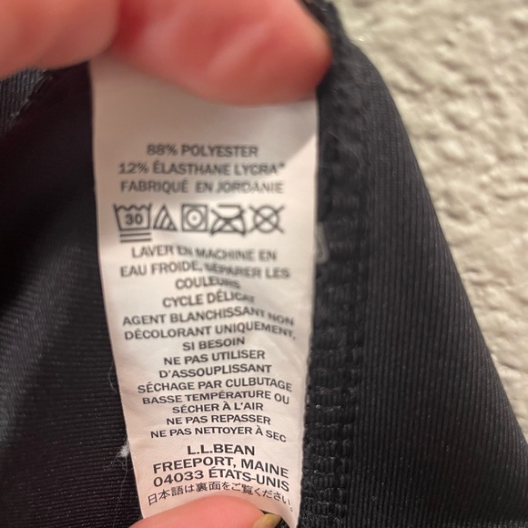 L.L. Bean Women’s Classic Black Performance Dress - Picture 8 of 9